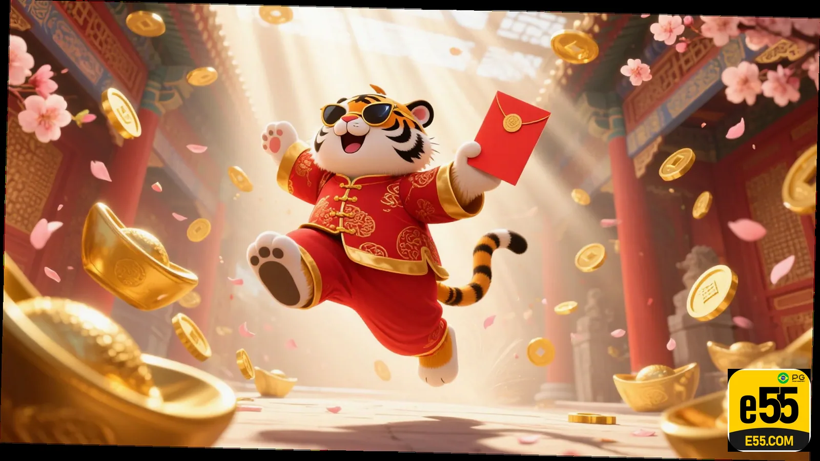 Experiência no app e55 - e55